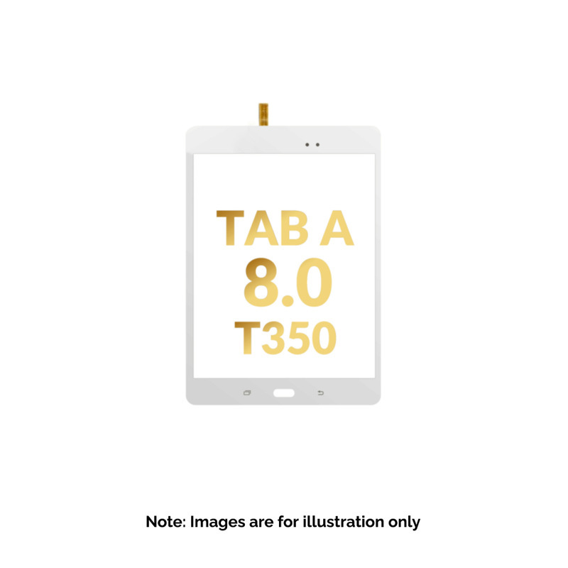 Samsung Galaxy Tab A SM-T350 Digitizer Assembly White (Premium)