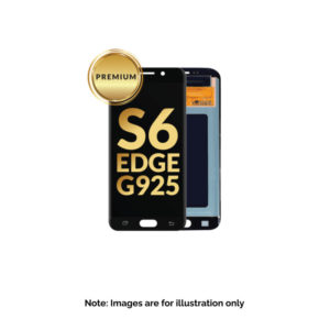 Samsung S6 Edge Screen Assembly Blue (Premium)