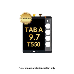 Samsung Galaxy Tab A 9.7 SM-T550 Screen Assembly Black (Premium)