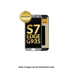Samsung S7 Edge Screen Assembly Silver OEM (Premium)