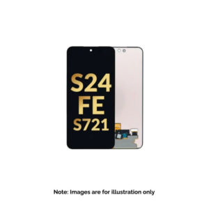 Samsung S24 FE Screen OEM With Frame LCD Assembly Black