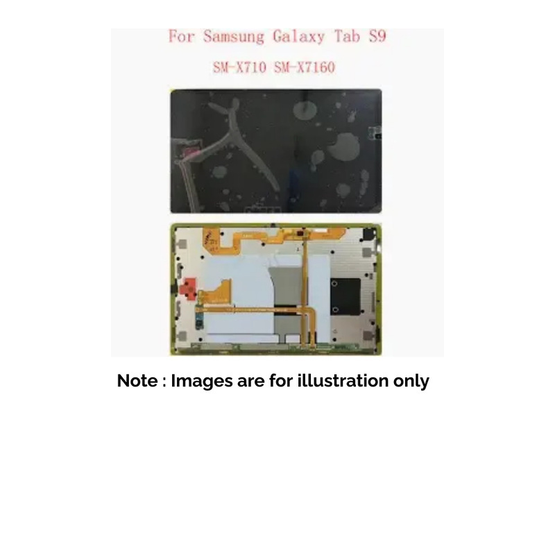 Samsung Galaxy Tab S9 X710 / X716B Screen Assembly Black (Premium)