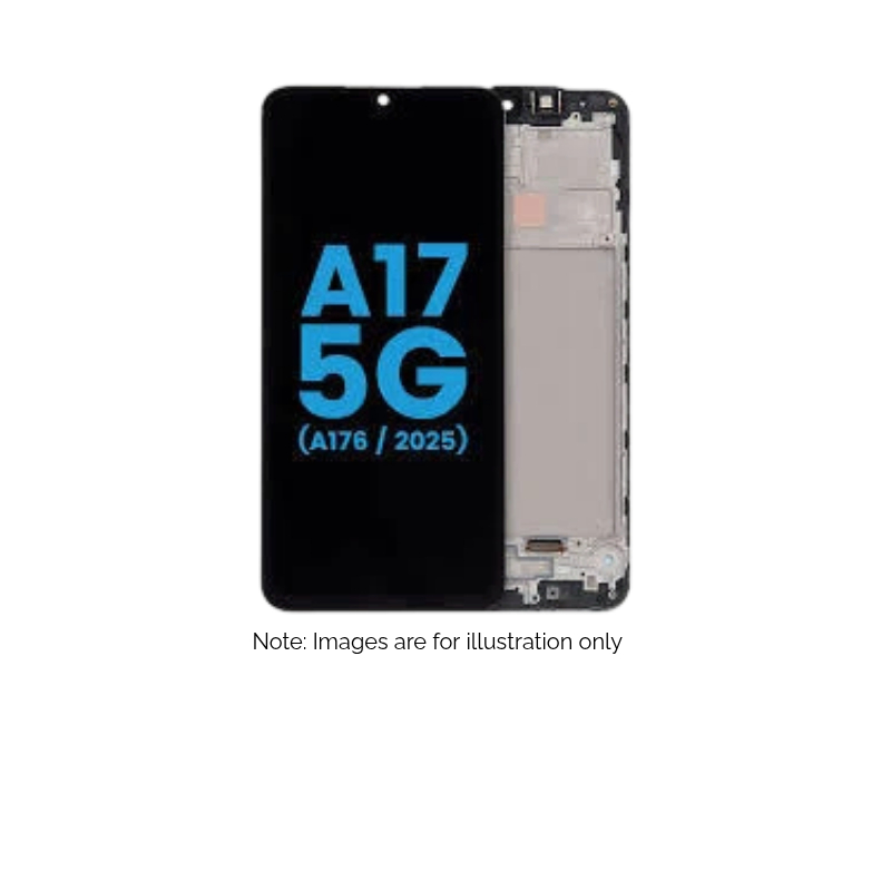 Samsung A17 5G 2025 Screen OEM With Frame Assembly Premium