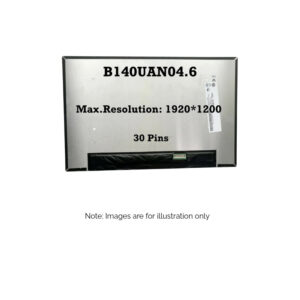 Laptop LCD 14" B140UAN04.6 (1920*1200) FHD Bottom Right 30 pins WITHOUT Brackets